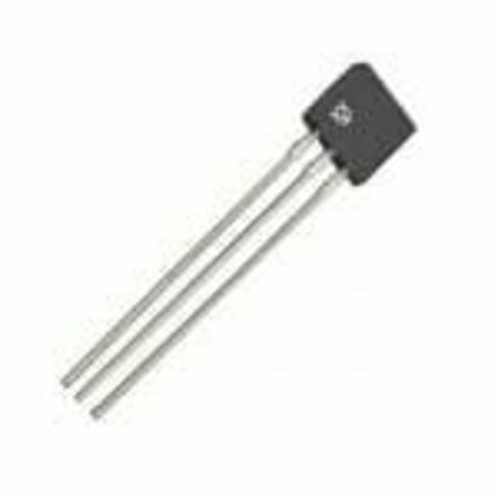 OPTEK Hall Effect Sensor, -13.5Mt Min, 13.5Mt Max, 25Ma, Bipolar, Plastic/Epoxy, Rectangular, 3 Pin,  OHS3131U